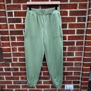 Cuddle Duds Joggers Womens XS Green  Pull On Soft Athleisure Lounge
